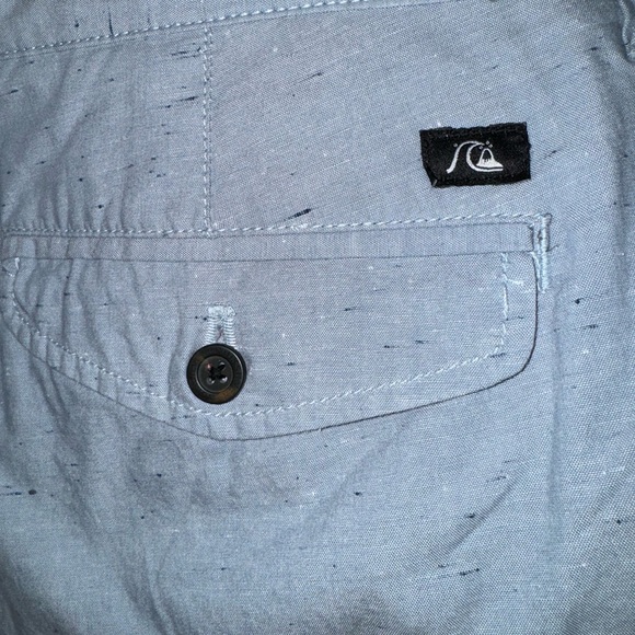 NWT Quiksilver Men’s Shorts Light Blue Size 36 - Picture 4 of 5